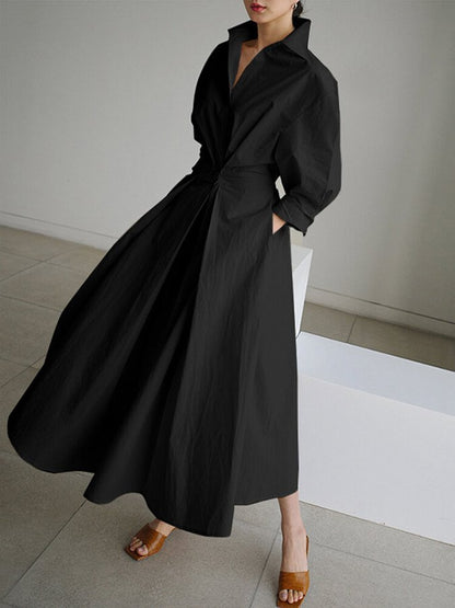 Women's Elegant Autumn Maxi Dress