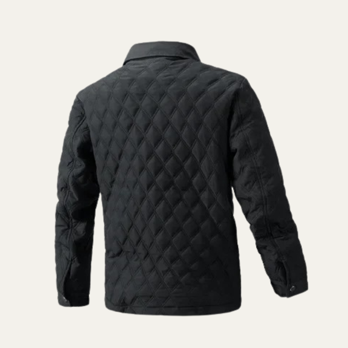 Comfortable Mens Quilted Lightweight Padded Jacket