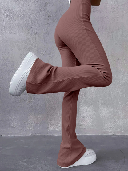 Women's Soft High Waisted Wide Leg Pants