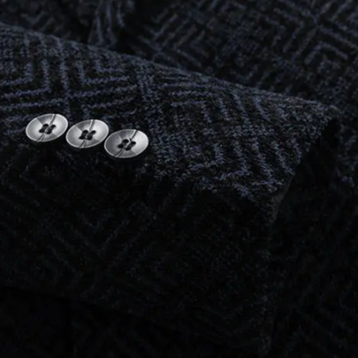 Classic Men's Wool Blazer Jacket