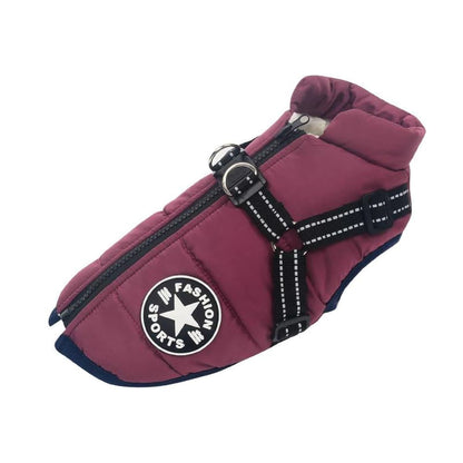 Warm Fleece Dog Jacket
