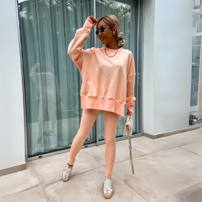 Comfy Long Sleeve Tracksuit Set