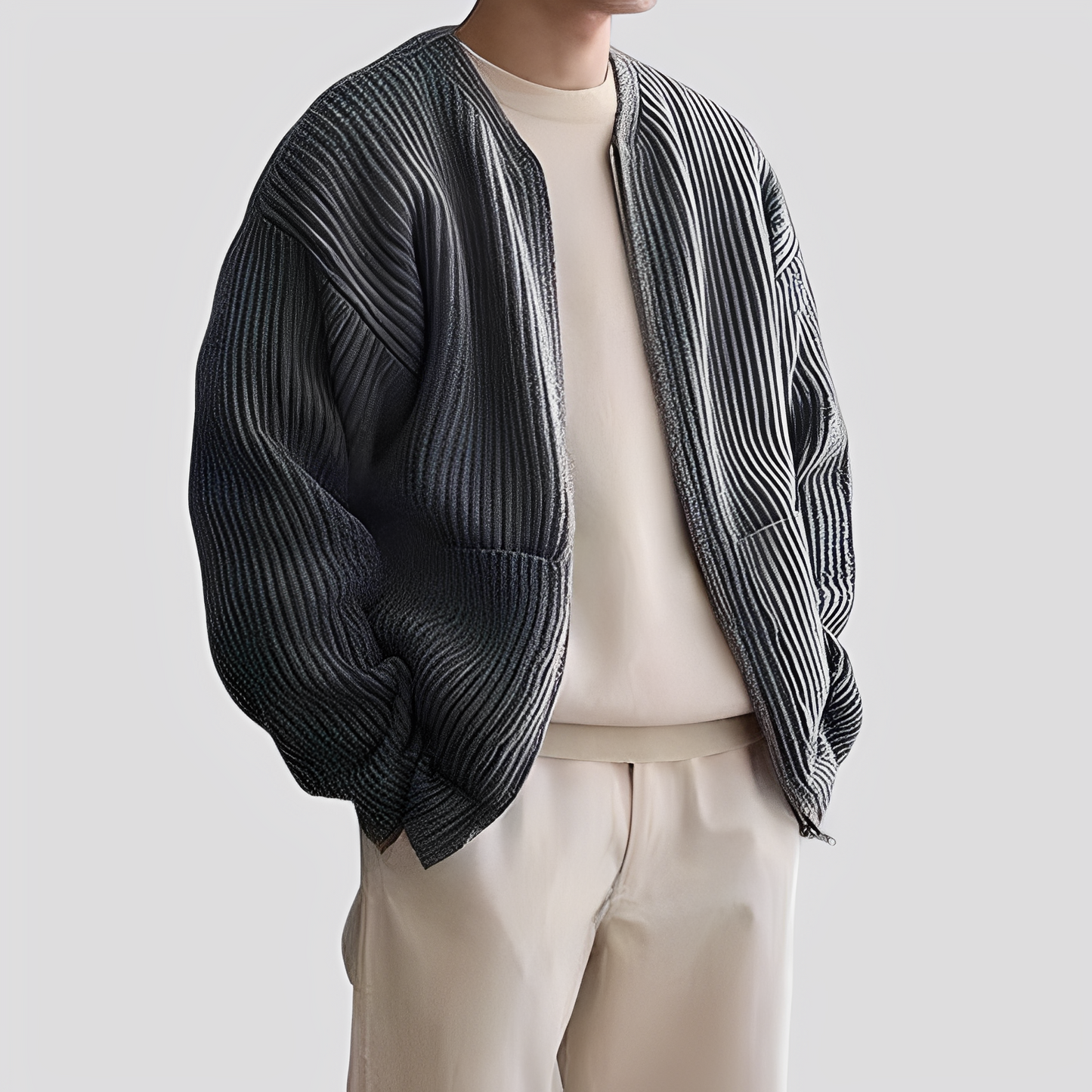 Cozy Oversized Open Cardigan