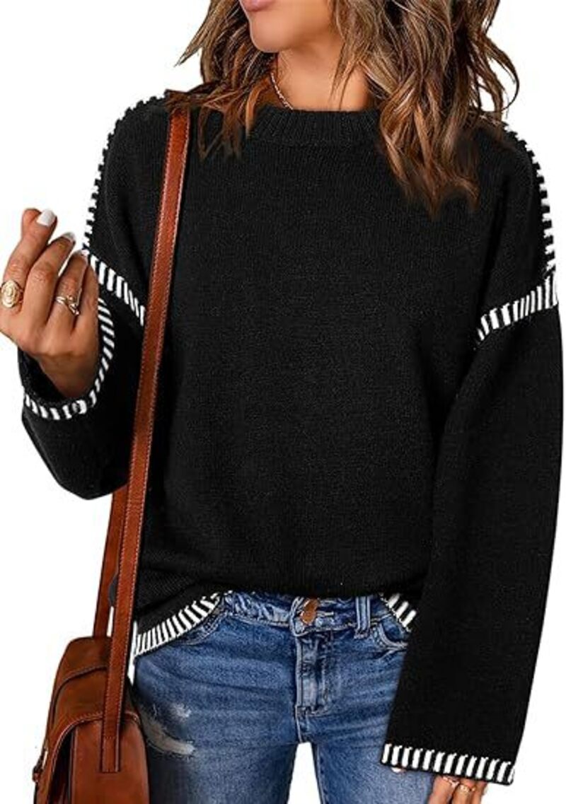 Cozy Bright Crew Neck Sweater