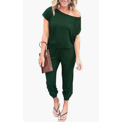 Relaxed Fit Summer Romper Jumpsuit