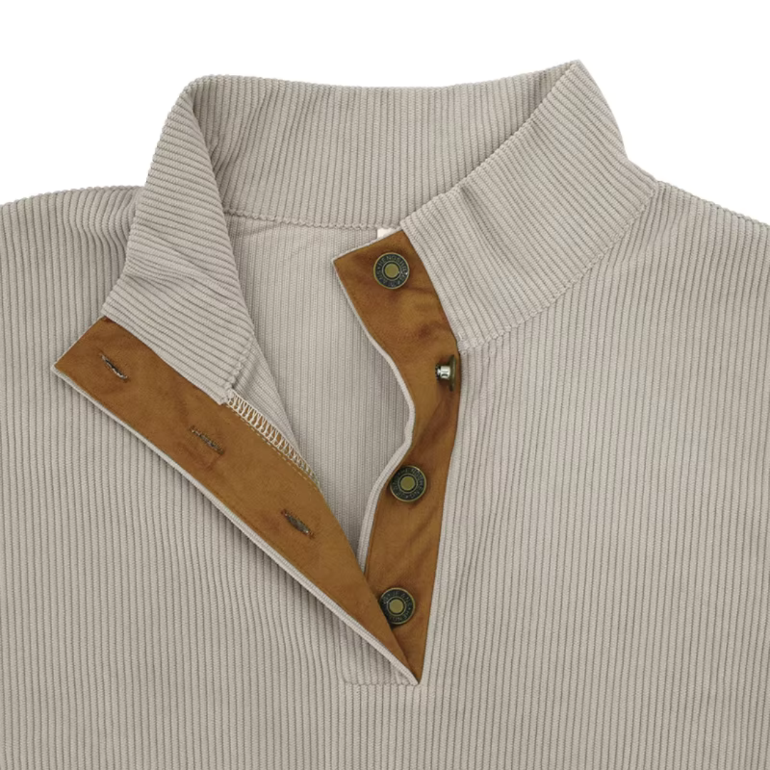 Classic Soft Corduroy Mens Sweater