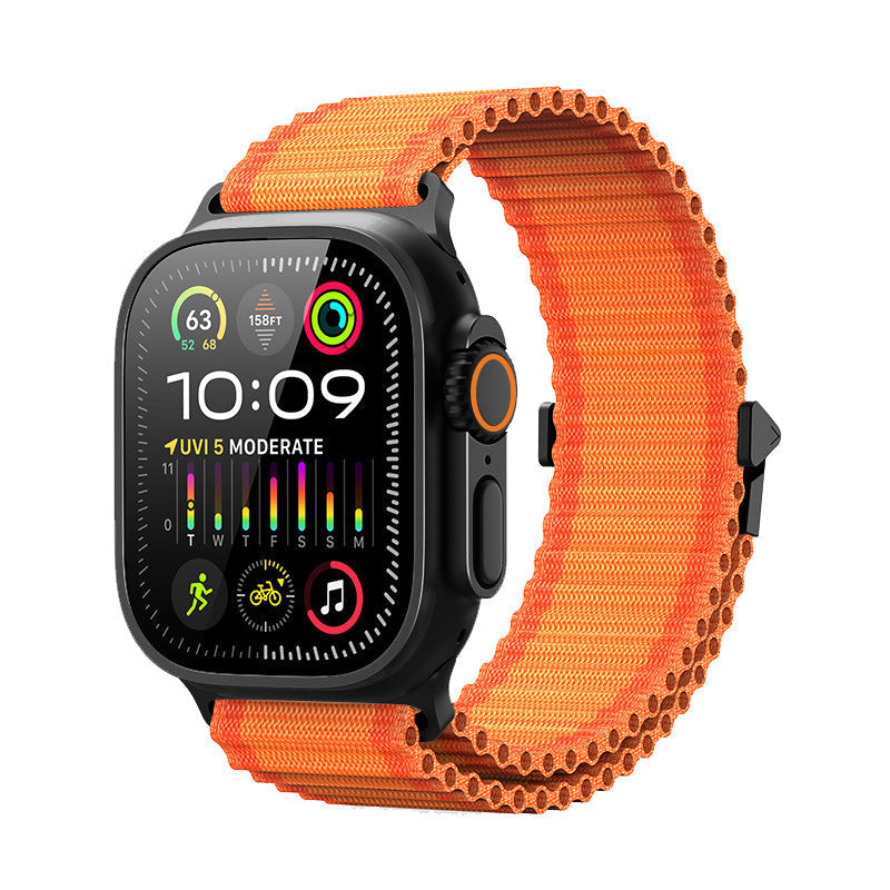 Leather Buckle Band for Apple Watch