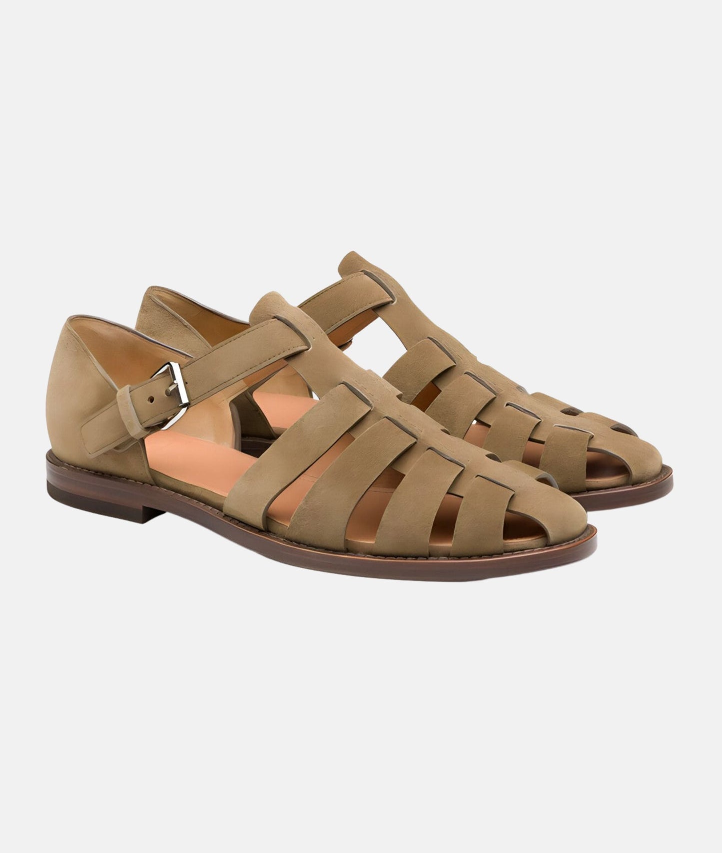 Stylish Buckle Ankle Strap Sandals