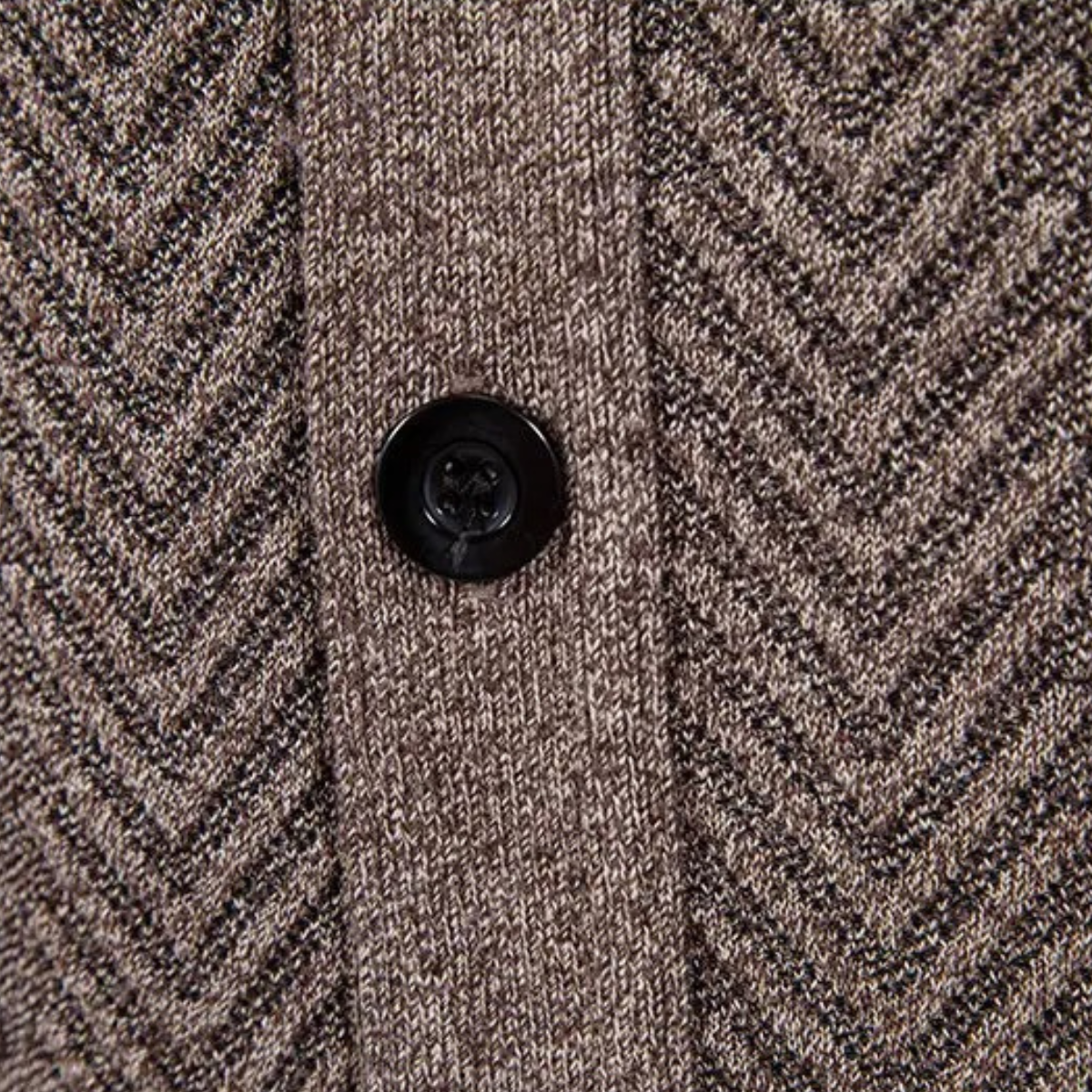 Men's Cozy Crew Neck Pocket Cardigan Sweater