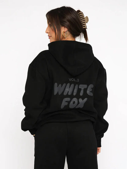 Pink Hoodie and Sweatpants Set for Women
