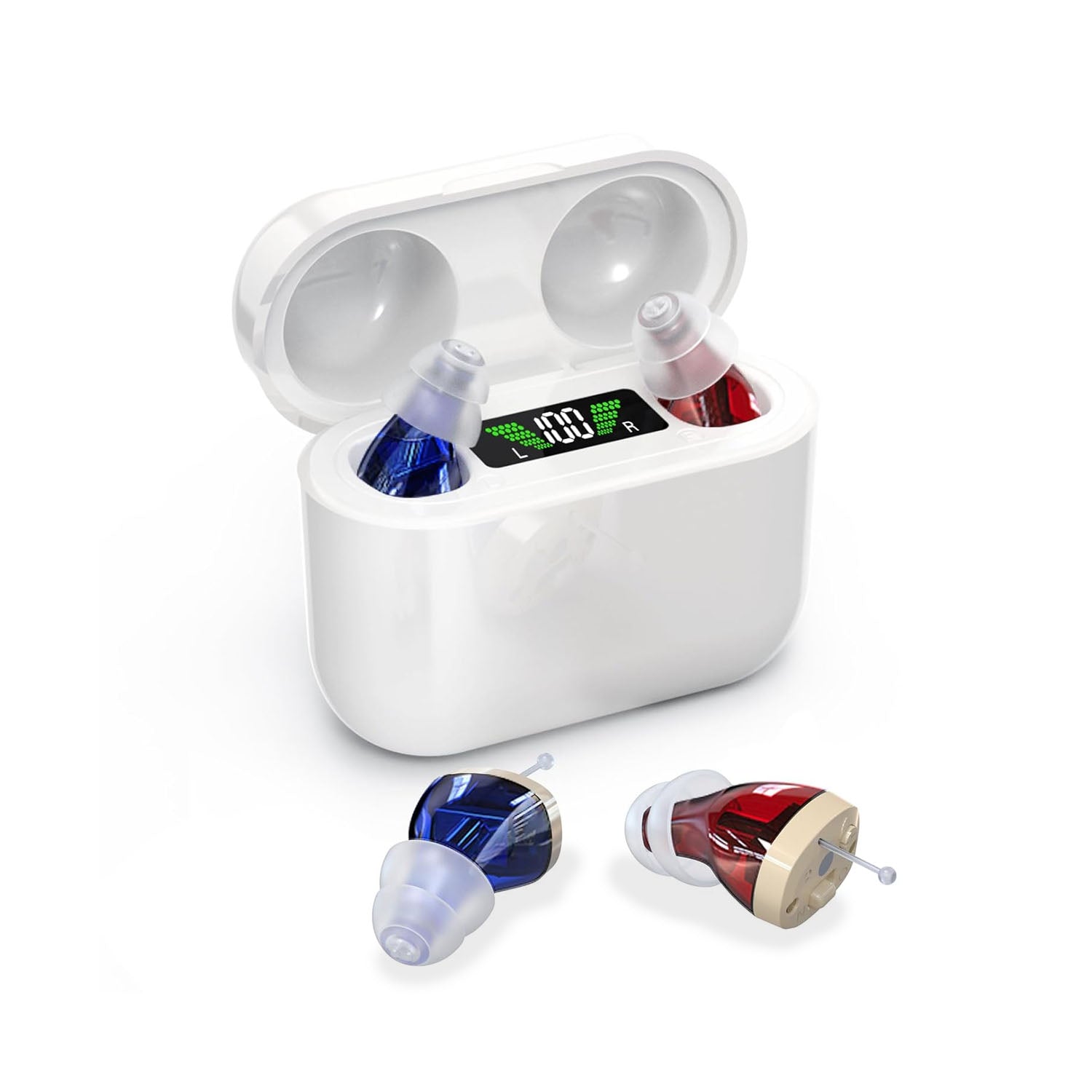 Portable Digital Hearing Amplifiers with Charger Case - OutfitLondon