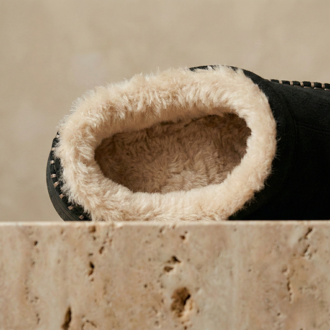Comfortable Fuzzy Slide Slippers