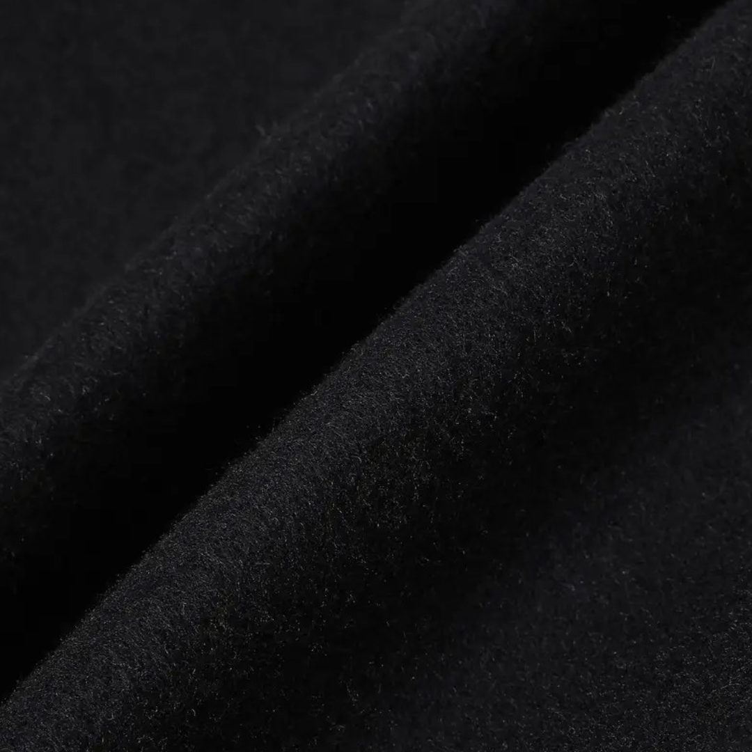 Fashionable Contrast Hooded Sweatshirt
