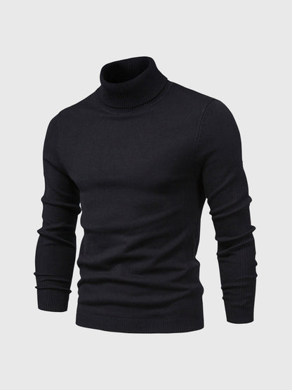 Premium Soft Mens Turtleneck Sweater