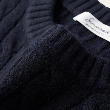 Classic Men's Knit Crew Neck Jumper Sweater