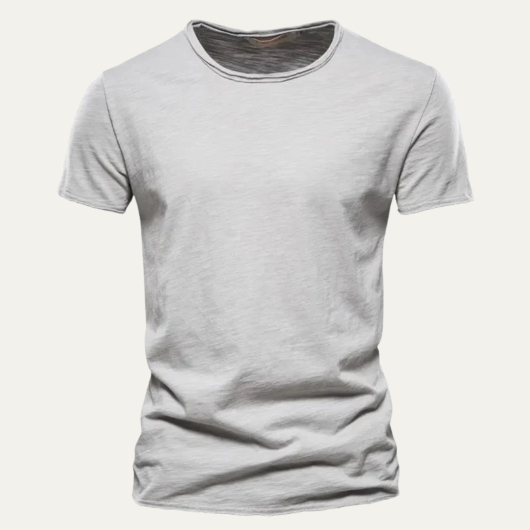 Slim Fit Crew Neck Graphic T Shirt