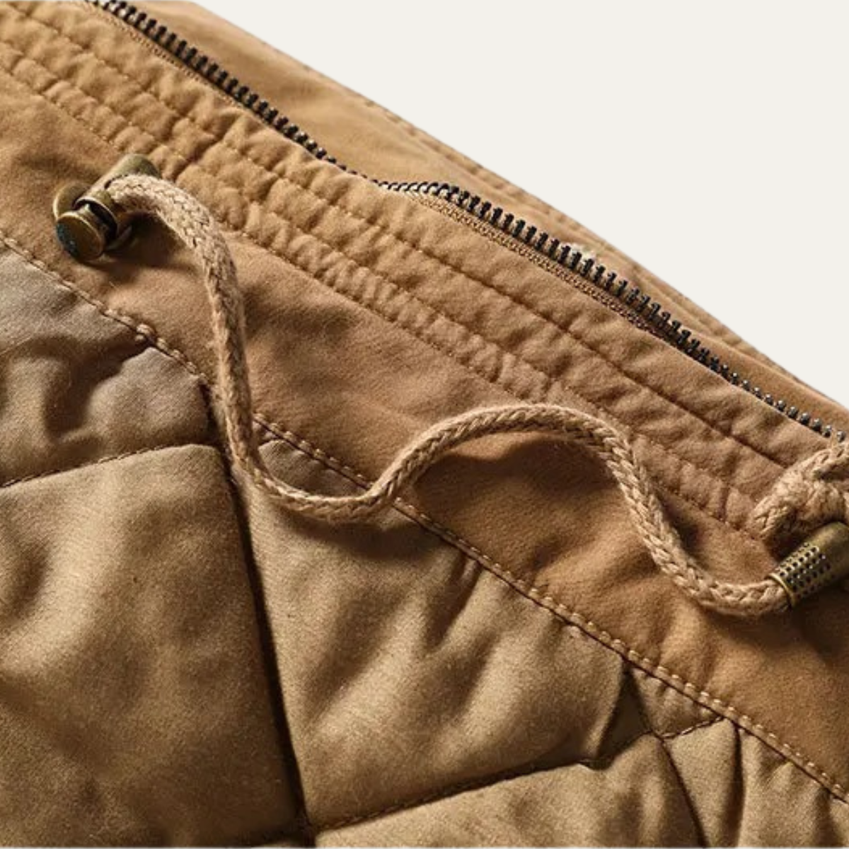 Warm Men's Fleece Lined Parka Winter Jacket