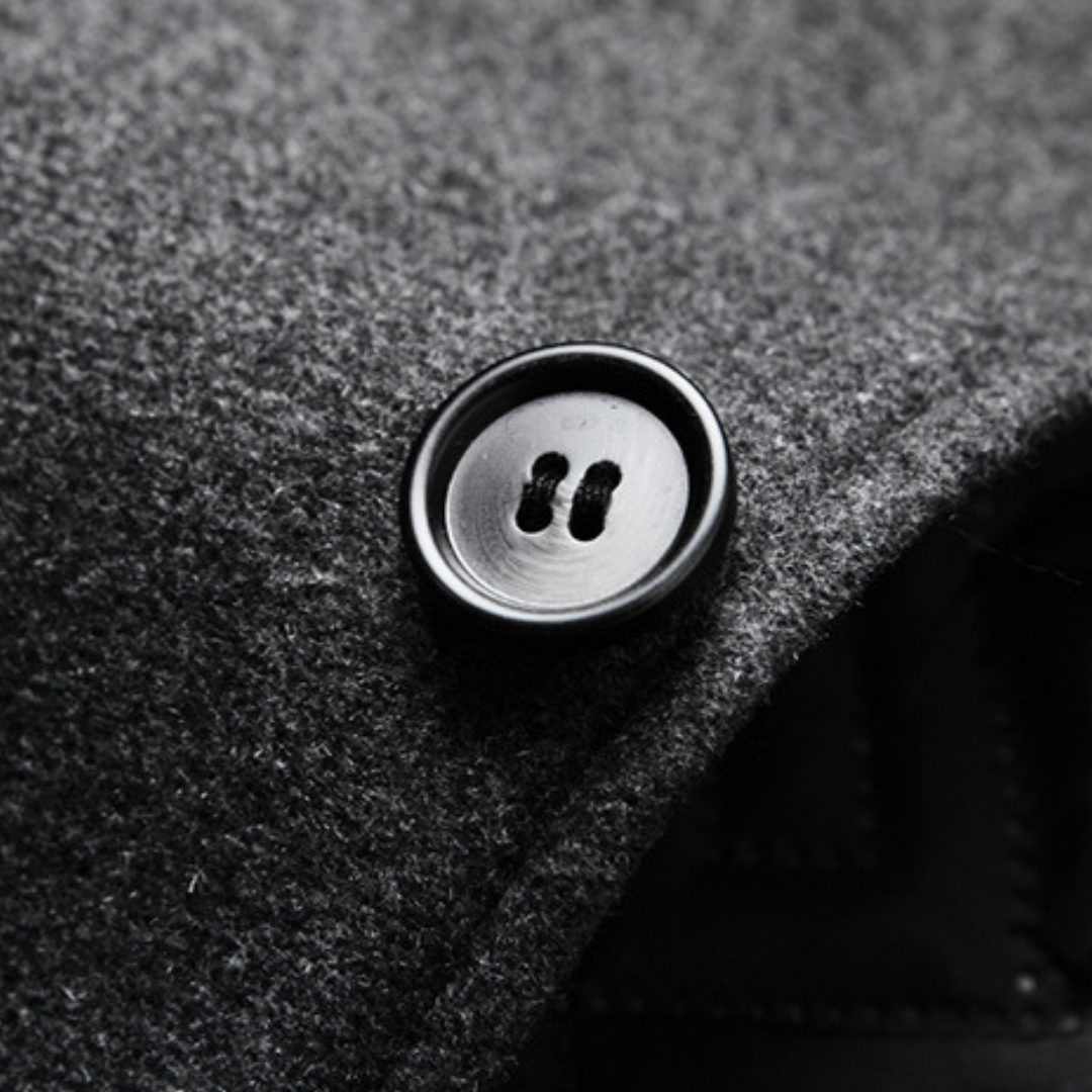 Relaxed Fit Mens Wool Jacket