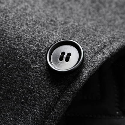 Relaxed Fit Mens Wool Jacket