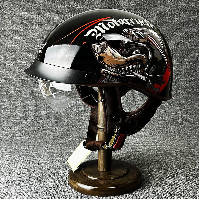 Slim Street Bike Half Face Helmet Easy Release