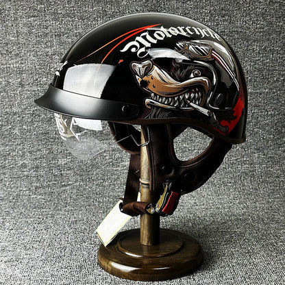 Slim Street Bike Half Face Helmet Easy Release