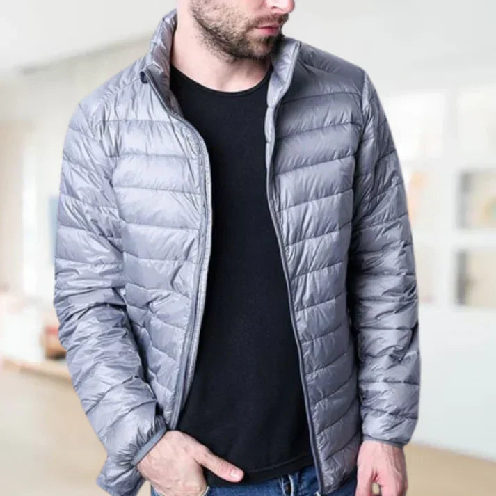 Quilted Padded Mens Coat