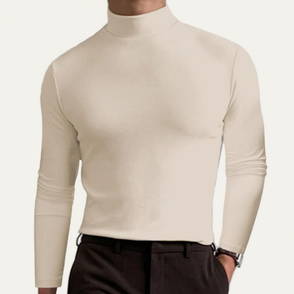 Men's Soft Crew Neck Long Sleeve Tee Shirt