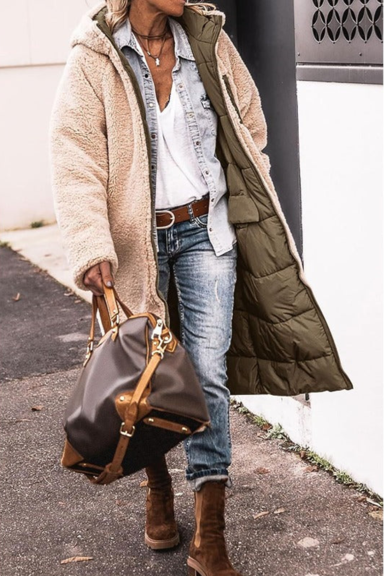 Classic Double Sided Trench Coat
