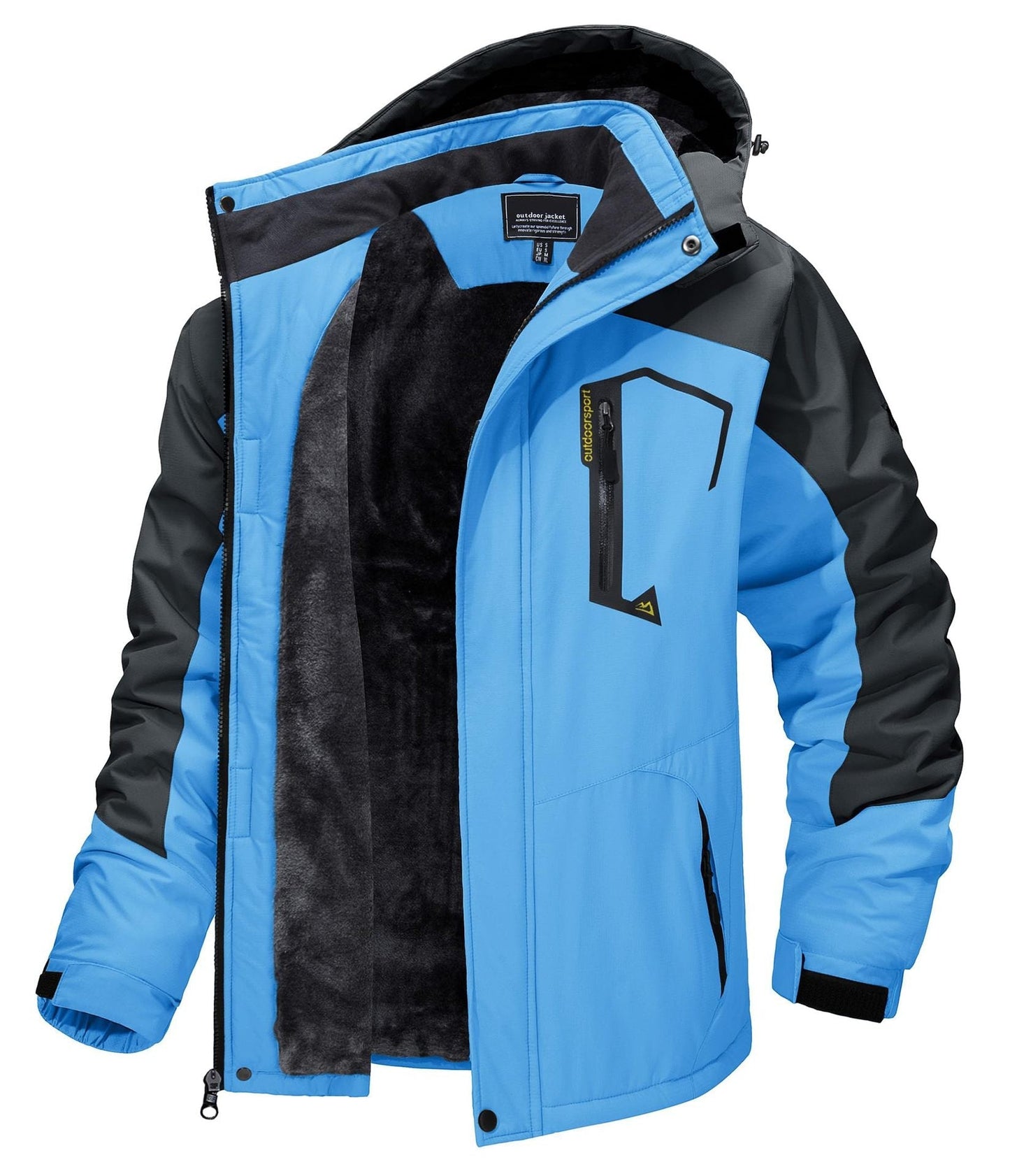 Breathable Mens Raincoat Jacket