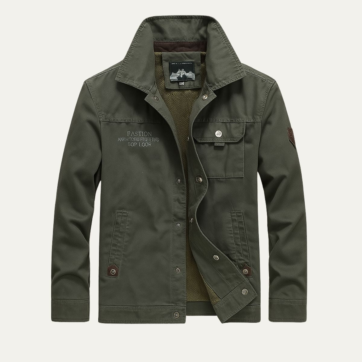 Rugged Outdoor Cargo Jacket For Men