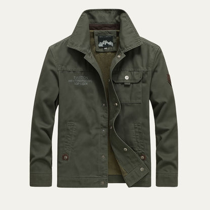 Rugged Outdoor Cargo Jacket For Men