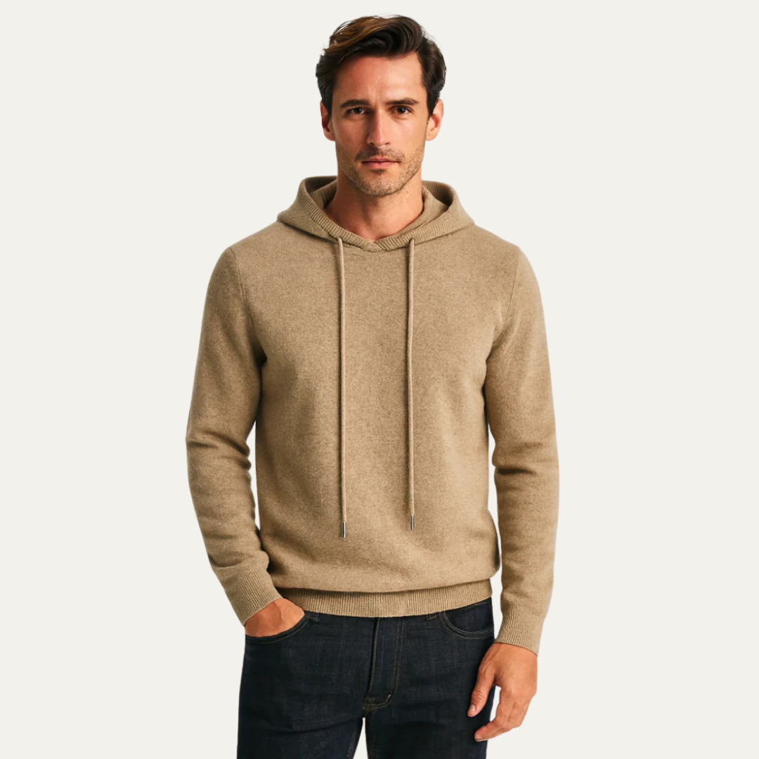 Classic Fit Hoodie with Adjustable Hood - OutfitLondon