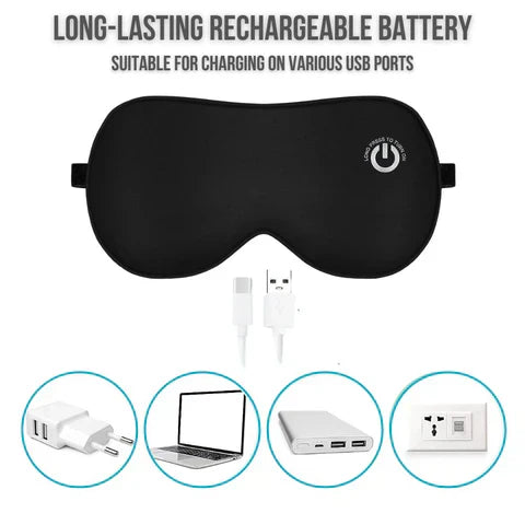 Relaxing Warm Eye Mask for Sleep and Eye Relief