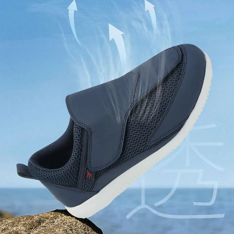 Soft Wide Fit Comfortable Walking Shoes for Diabetics