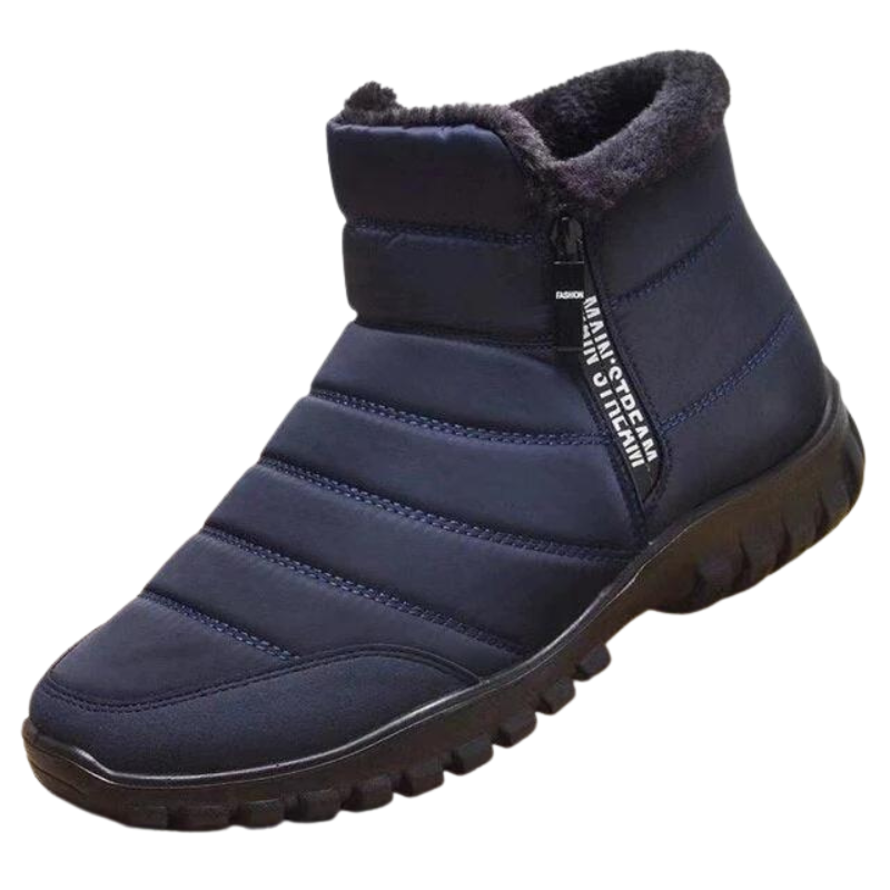Fur Ankle WaterProof Boots Orthopedic Shoes For Men Trendy Winter 2024