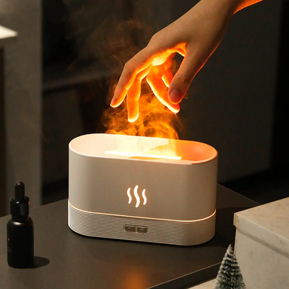 Flame Humidifier Essential Oil Diffuser