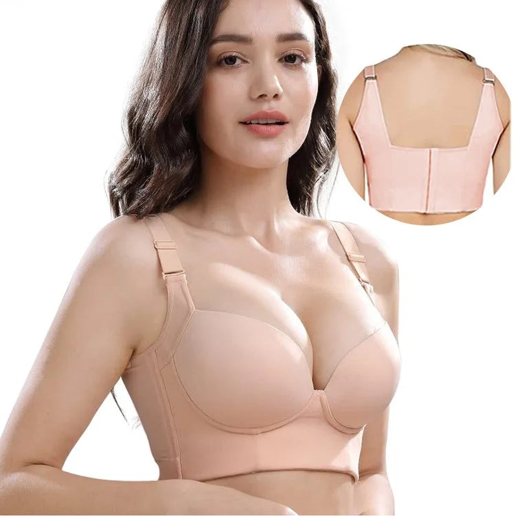 Full Coverage Bra Shapewear Incorporated Hide Back Fat Bra Plus-Size