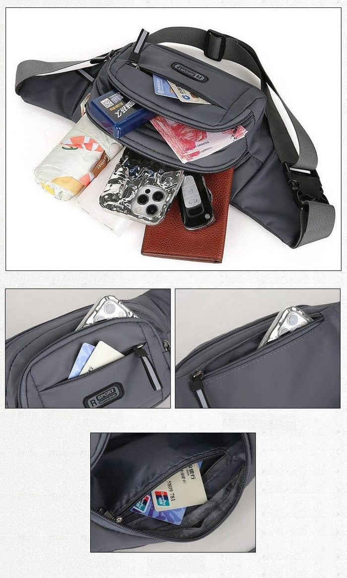Waterproof Waist Bag Men Women Sports Mobile Phone Bag