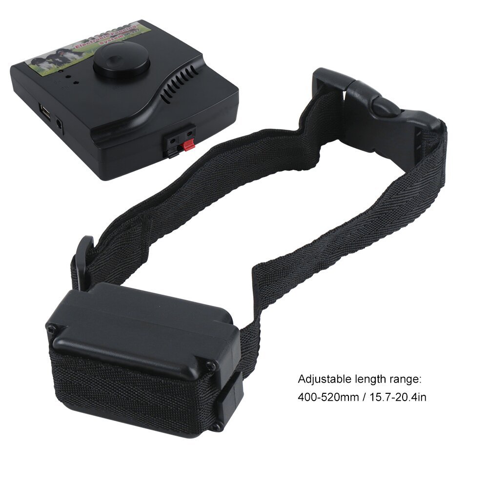 New Electric Dog Fence Waterproof Dog Training Collar Sound Shocked Collar Electronic Pet Fence Containment System for 1/2/3 Dog