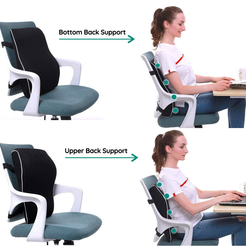Ergonomic Lumbar Support Cushion Pillow