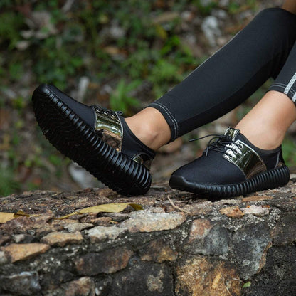 Unisex Stellar Lace up Walking  Sneakers