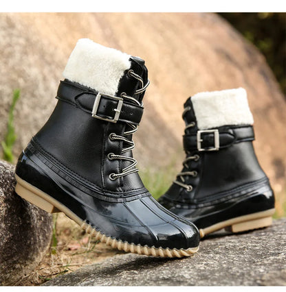 Warm Waterproof Women's Winter Snow Boots