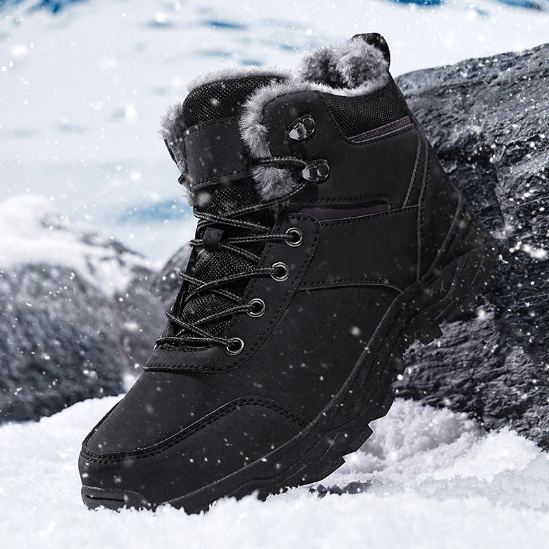 Waterproof Leather Winter Boots 5 reviews