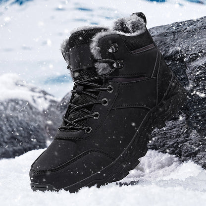 Waterproof Leather Winter Boots 5 reviews