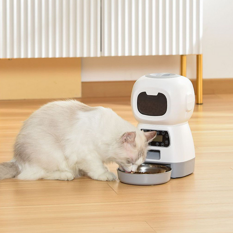 Automatic Cat Dog Feeder With Timer Pet Supplies 3.5L Smart Food Dispenser For Pets
