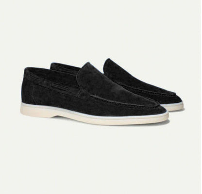 Soft Leather Slip On Shoes
