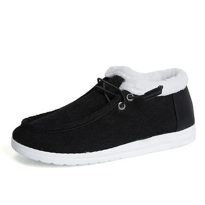 Women's Flat Slip-On Bootie Warm Lining Ankle Snow Boots