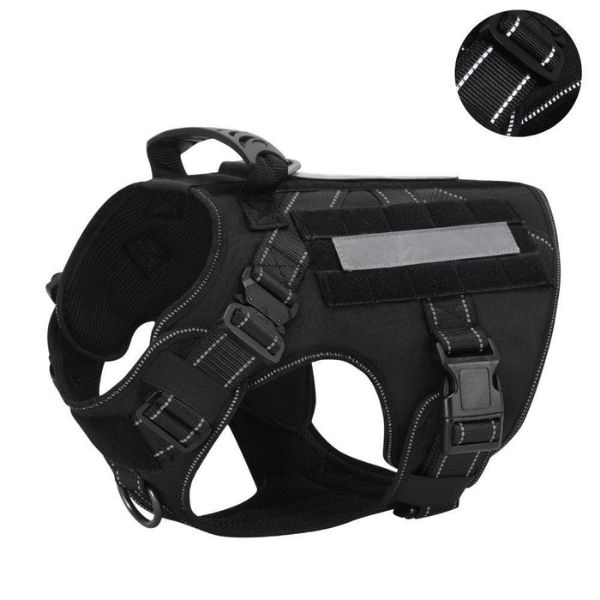 Dog Harness, Collar & Leash – k9 Tactical Working Dog Set