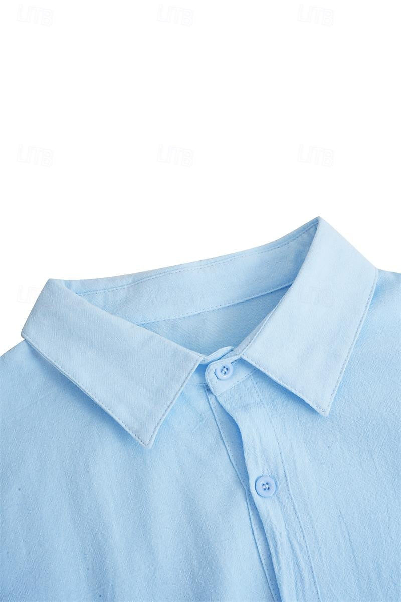 Men's Shirt Linen Shirt