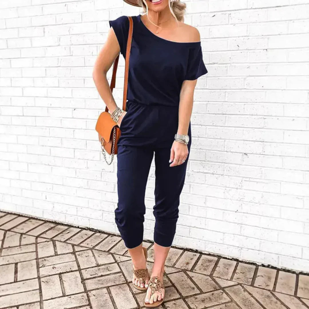 Relaxed Fit Summer Romper Jumpsuit - OutfitLondon